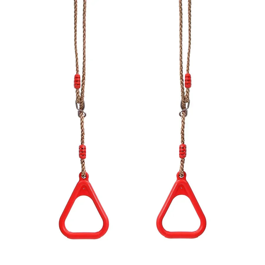 Kids Active Gym Toys Rings Swing Set Flying Gym Pull Up Function Outdoor Indoor Playground Swing for Kids’ Fitness & Sports Fun