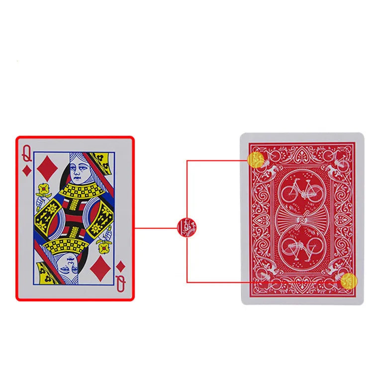 Secret Marked Poker Cards See Through Playing Cards Magic Toys simple but unexpected Magic Tricks Magic Poker magic props buy on
