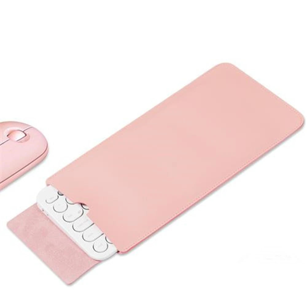 PU Leather Keyboard Case Wireless Keyboard Storage Bag For Logitech K380 Keyboard Dust Cover