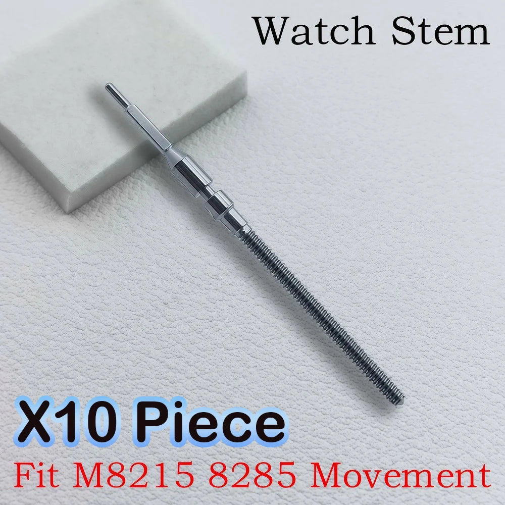 High Quality Watch Stem 1Pcs/5Pcs/10Pcs Movement Watch Steel Stem Crown Kit  For M8215 M8285 NH34 NH35 NH36 VK63 Movement