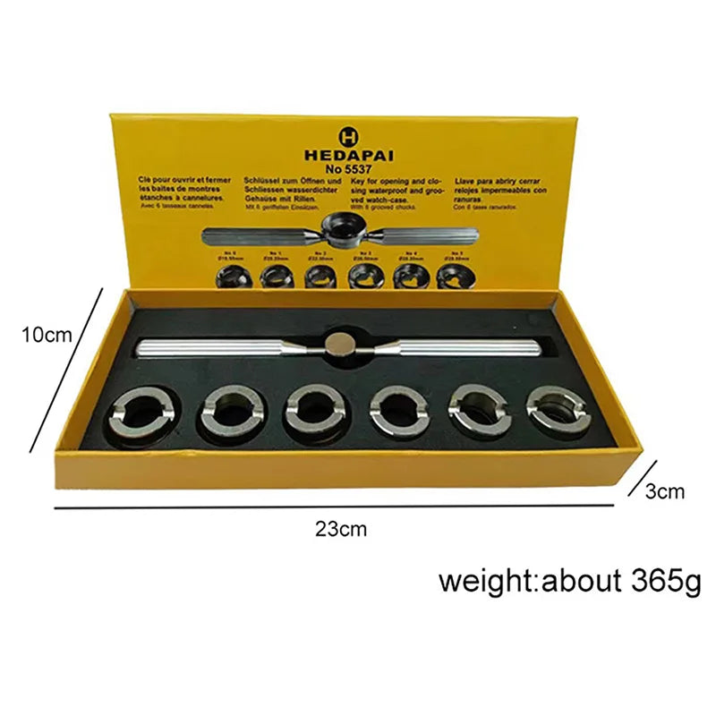 Pro Back Case Opener Cover Remover for Rolex for Tudor Watch Repair Tool Kit 5537 Watch Back Cover Remover Screw Wrench 2026