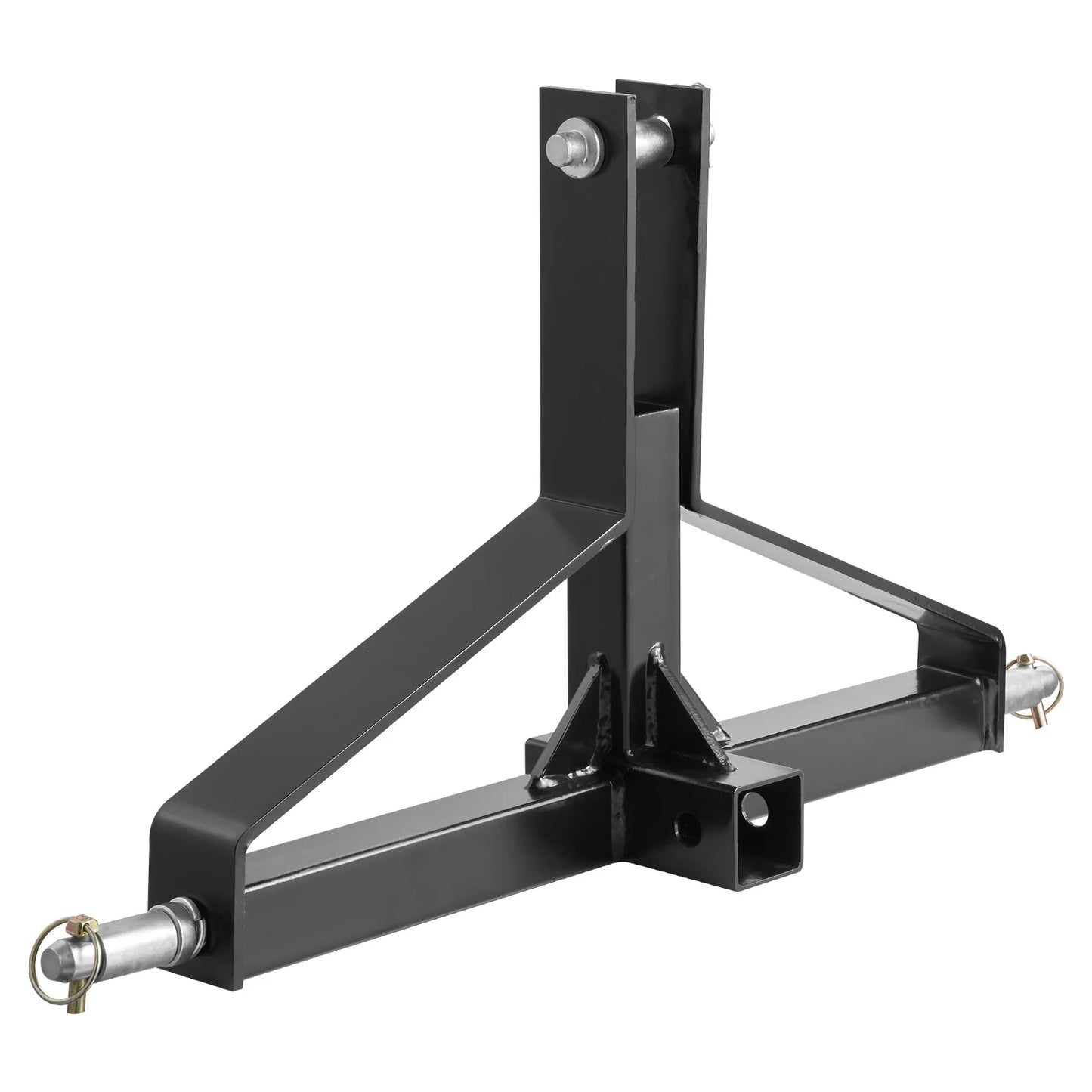 SucceBuy 3Point Trailer Hitch with 2in Receiver 3pt for Category 1Tractor 3000lbs Tow Drawbar Adapter Compatible with John Deere