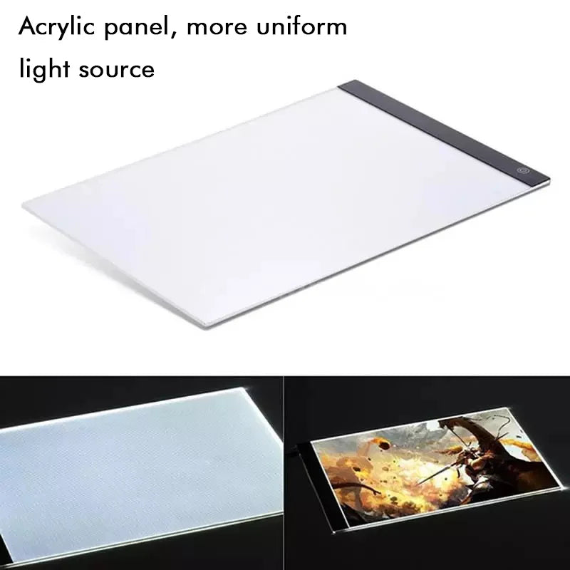 A3 LED Light Box Drawing Thin Pad Copy Led box Tracing Board Art Design Stencil