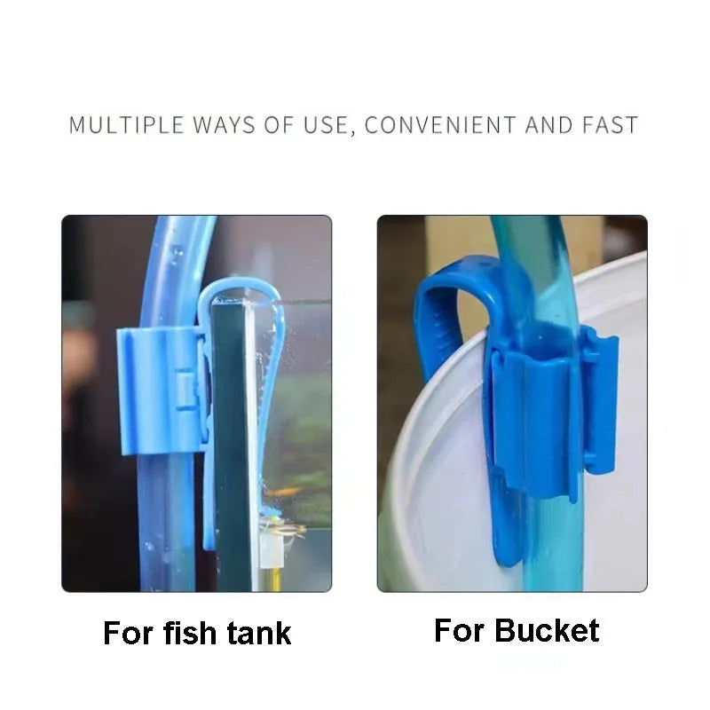 1pc Hose Holder Fixing Clip Water Pipe Clamps Auto Siphon Clamp For Homebrew Beer Making Bucket Water Pipe Fish Tank Aquarium