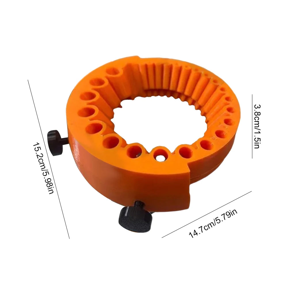 Drill Bit Sharpener 2 To 13 MM Power Drill Bit Grinding Attachment with Gloves Giant Blade Angle Grinder for Grinding Drill Bits