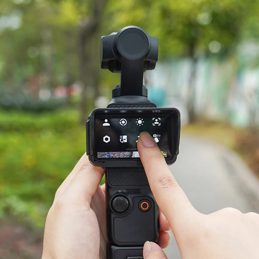 Sun Shade Quickly Release Sunshade Hood Light Shielding Sun Shade Cover Camera Accessories Screen Sunhood for DJI Osmo Pocket 3