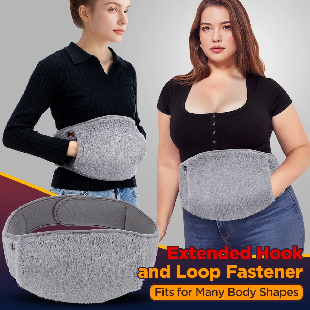 3 Levels Electric Heating Pad for Abdominal Menstrual Pain Relief Heated Therapy 2026 Cold-Proof Hand Warmer Waist Warming Pad