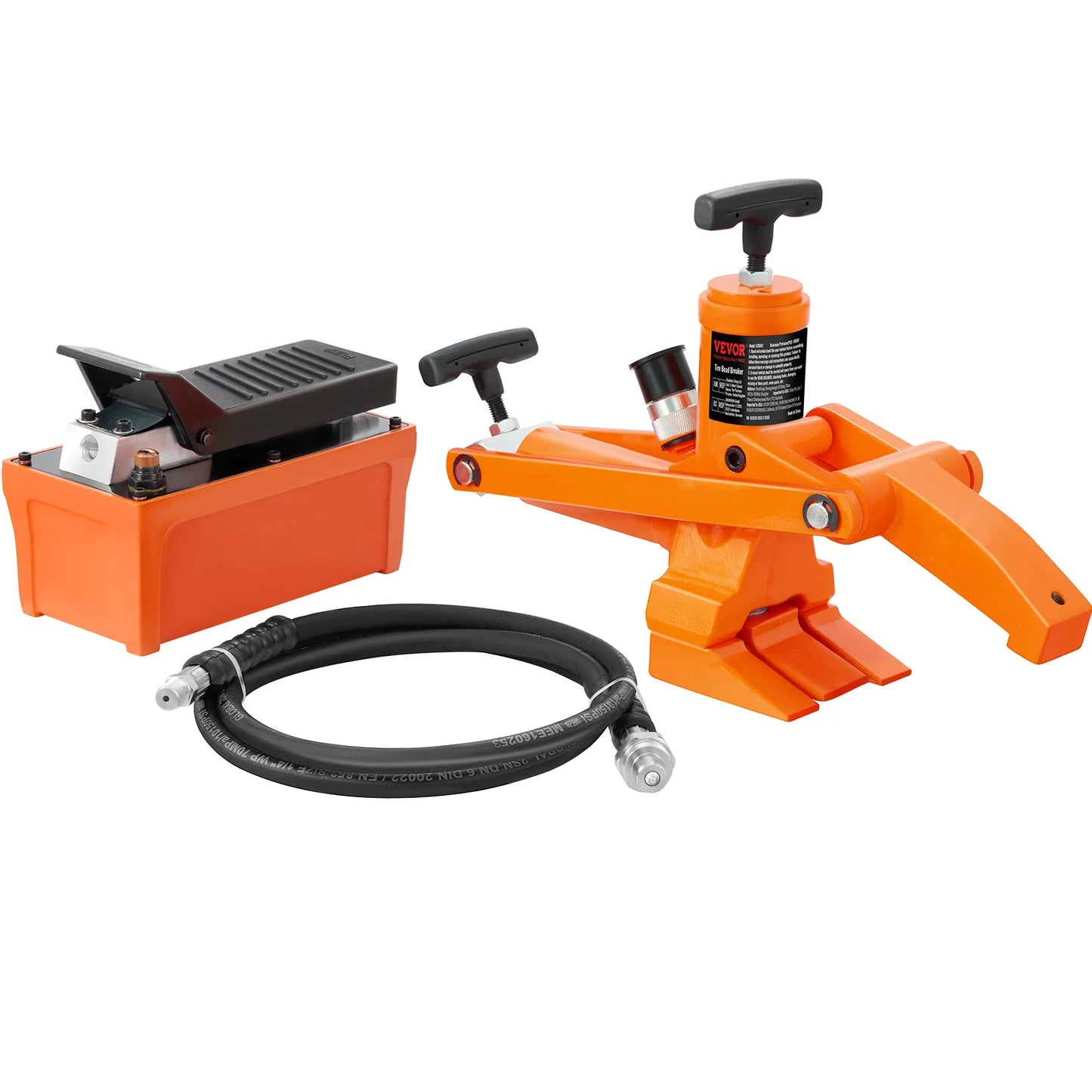 SucceBuy Hydraulic Bead Breaker 10000PSI Tire Bead Breaker with Metal Foot Pump Heavy-duty Steel Bead Breaker Tool for Truck ATV