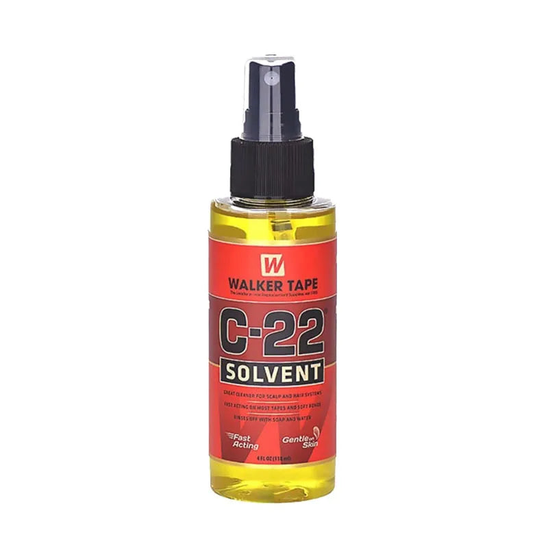 4 FL OZ 118ml Walker Tape C-22 Solvent Remover Great Cleaner For Scalp And Hair Systems Fast Acting on Most Tapes 2028