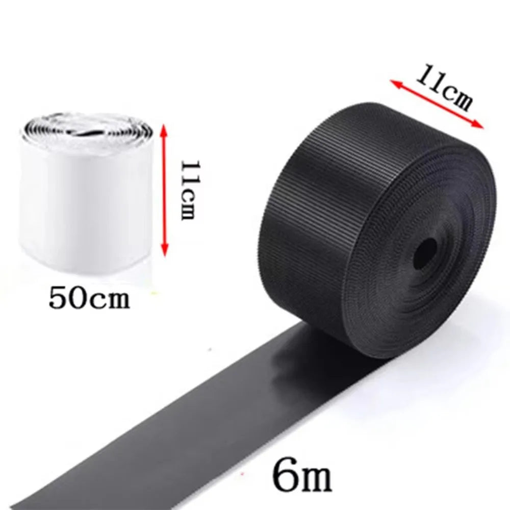 New 3/6/10M Sofa Toy Blocker Dustproof Adjustable Sofa Edge Baffle Adhesive Strap Nylon Under Couch Blocker