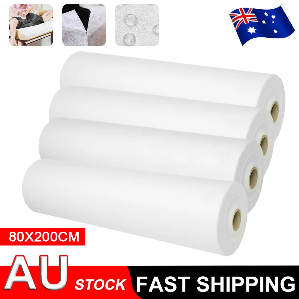 50/100/200 sheets Disposable Beauty Bed Sheet Non-woven Massage SPA Salon Table Cover 80x200cm