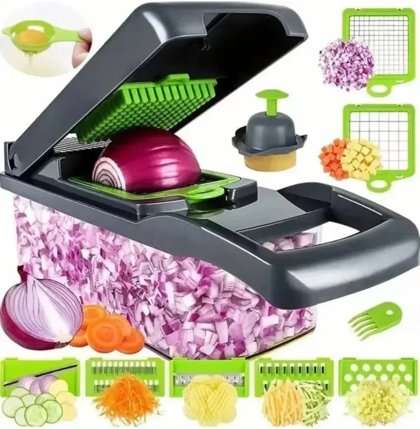 Multifunctional Vegetable Chopper with Handle Food Grater Slicer Dicer Cutter Kitchen Gadgets Cocina Cooking Tools