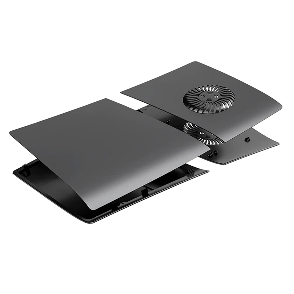 Face Plate Console Cover ABS Hard Case Anti-Scratch Side Plate Shell Shockproof Hard Shell Skin for PS5 Pro Disc/Digital Edition
