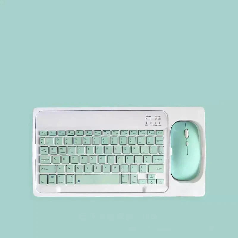JITE Mini Ultra-Slim Wireless Keyboard Bluetooth Keyboard MOUSE for iPad iPhone Tablet Phone Smartphone iOS Android Windows