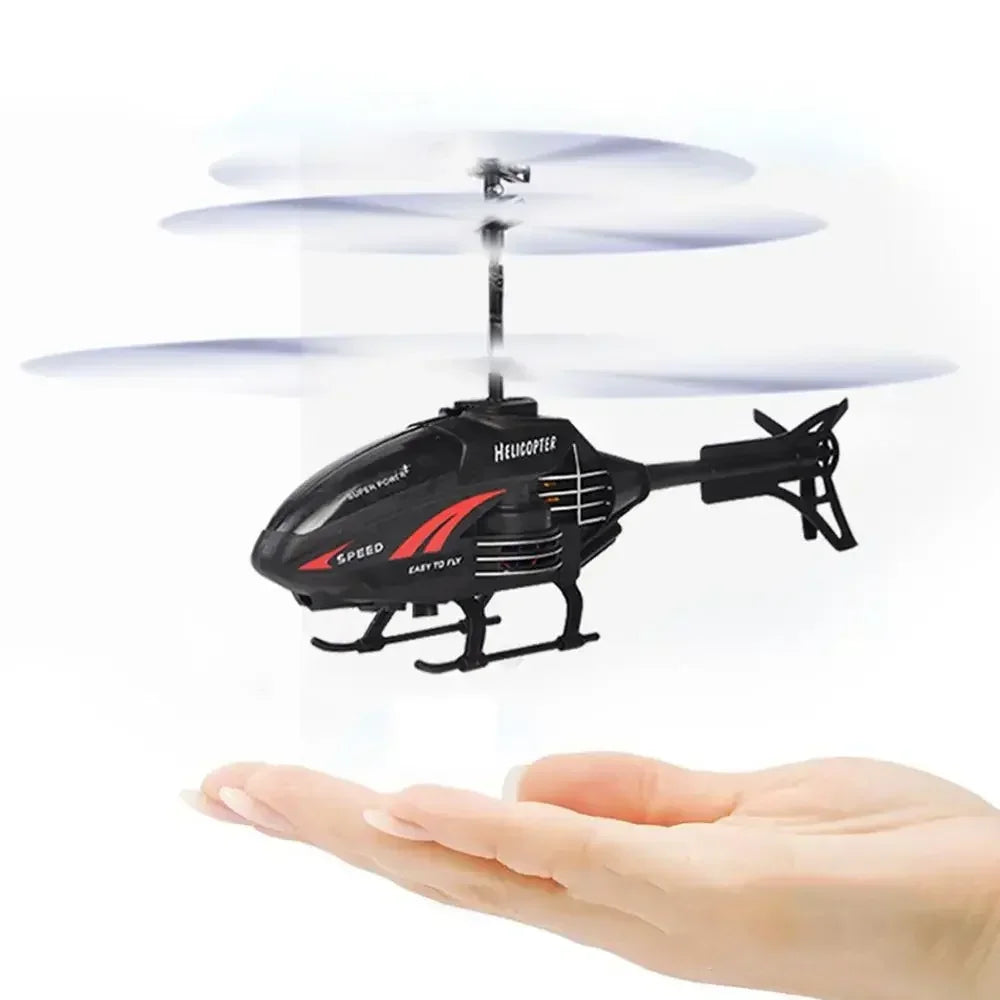 Hobbies Rechargeable Mini Drone Remote Control Plane Flying Helicopter Toy RC Helicopters