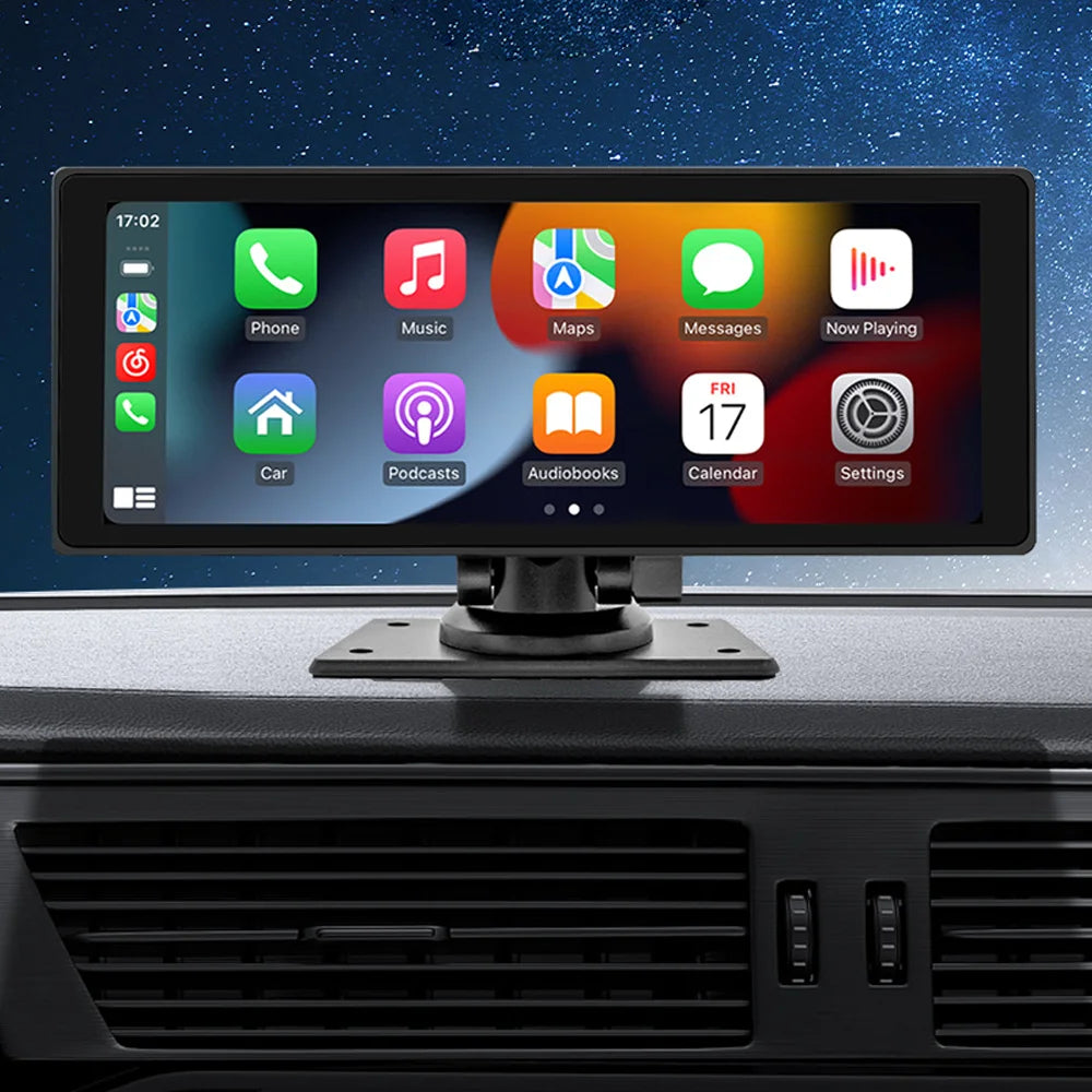 10.26'' Touch Dash Camera Cam 4K Dual Car Recorder for CarPlay Android Auto OZ