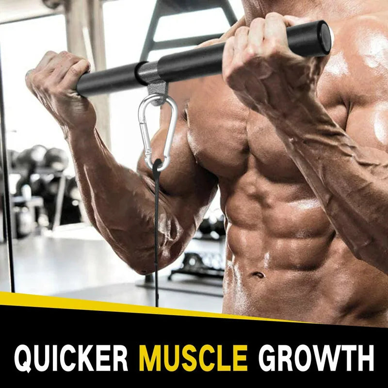 Arm Strength Fitness DIY Pulley Cable Machine GYM Home Triceps Extension Workout
