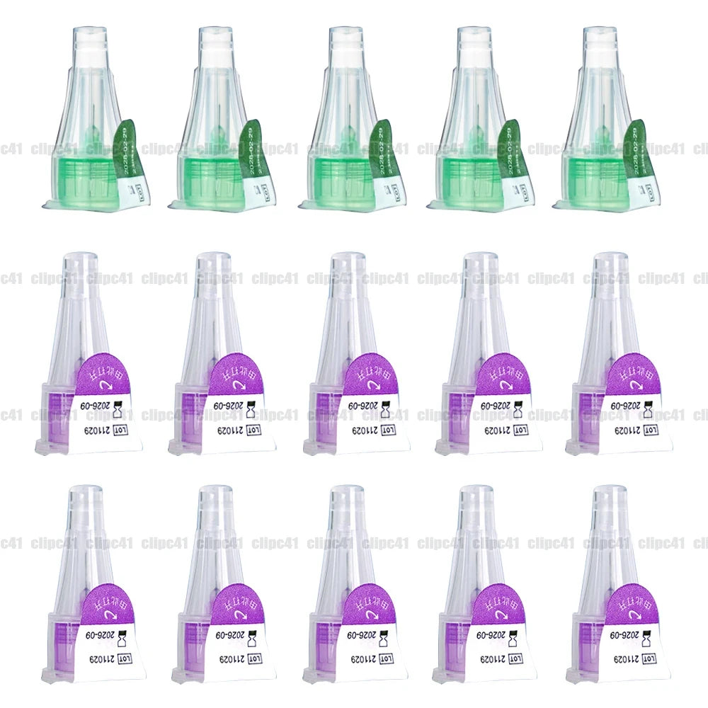 In Bulk 100-1000Pcs Insulin Cartridges For Lilly Insulin Injection Pen Individual Packaging Medical Insulin Needle 4mm/6mm/8mm