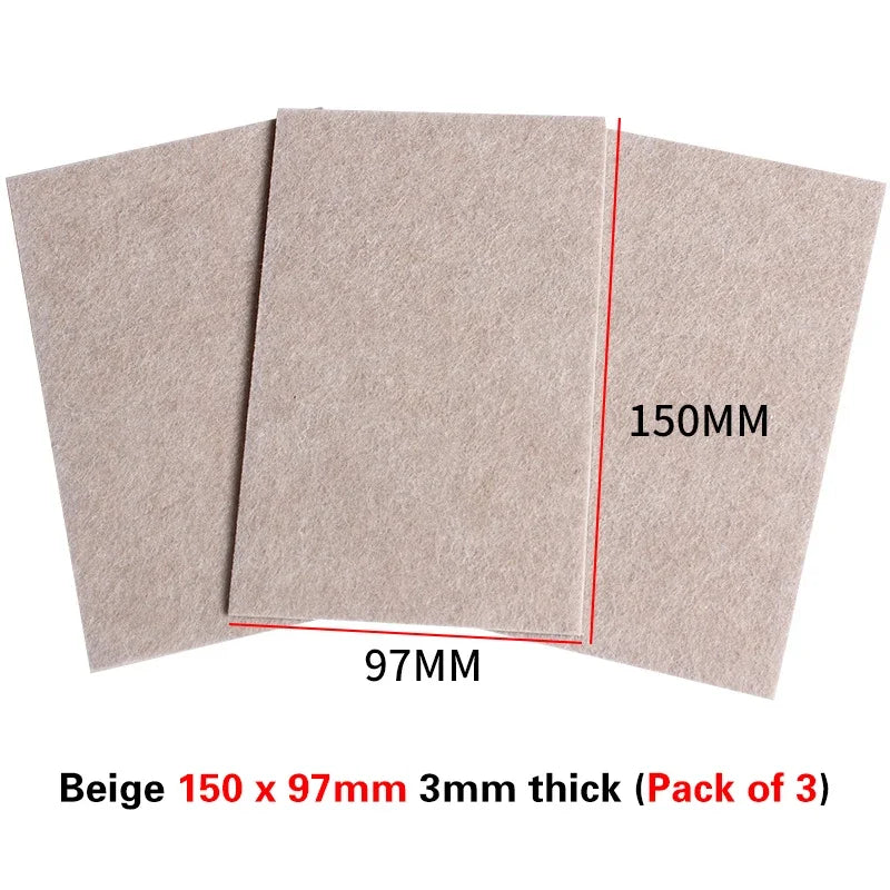 16 Styles Thicken Self Adhesive Felt Chair Leg Pads Floor Protectors Furniture Legs Table Leg Covers Round Bottom Anti-Slip Pads