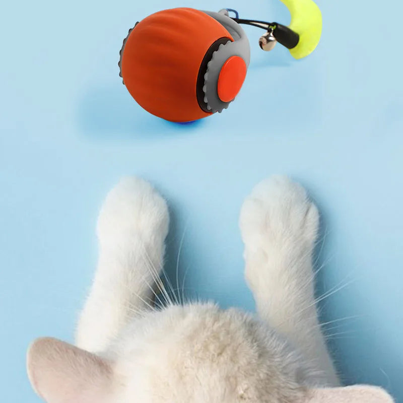 Pet smart cat ball cat toy ball electric cat toy self-exciting boredom ball safe bite-resistant pet toy