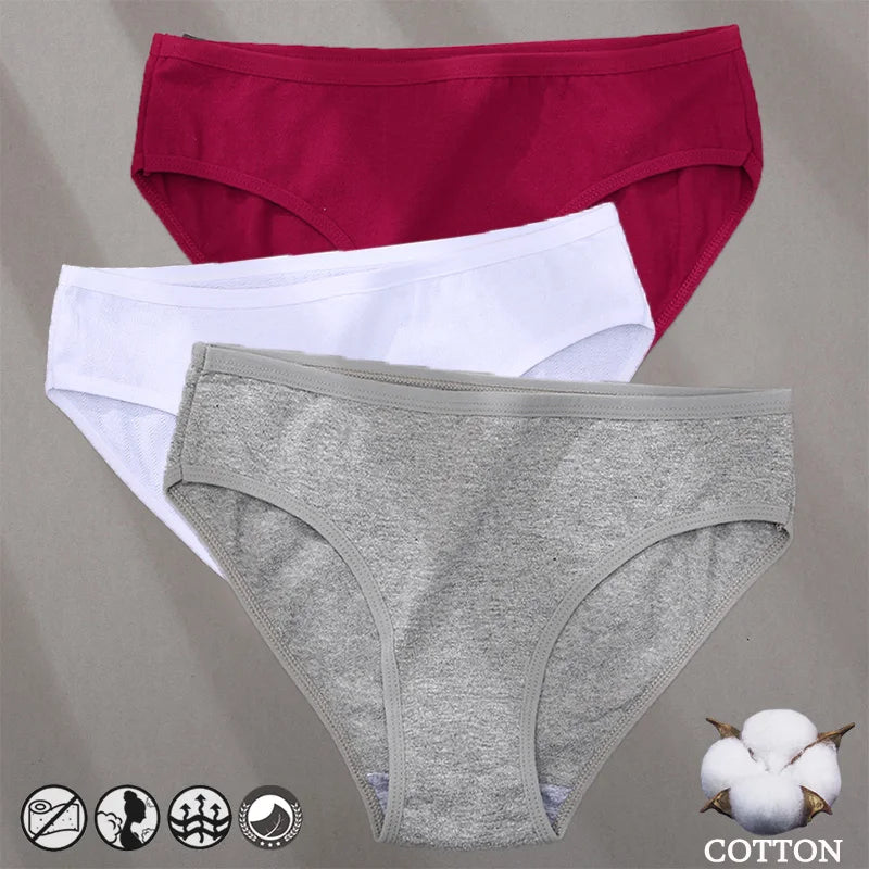 Cotton Panties Jacquard Design Pattern Women Panties Underwear Sexy Female Lingerie Briefs Solid Color Intimate Pantys for Woman
