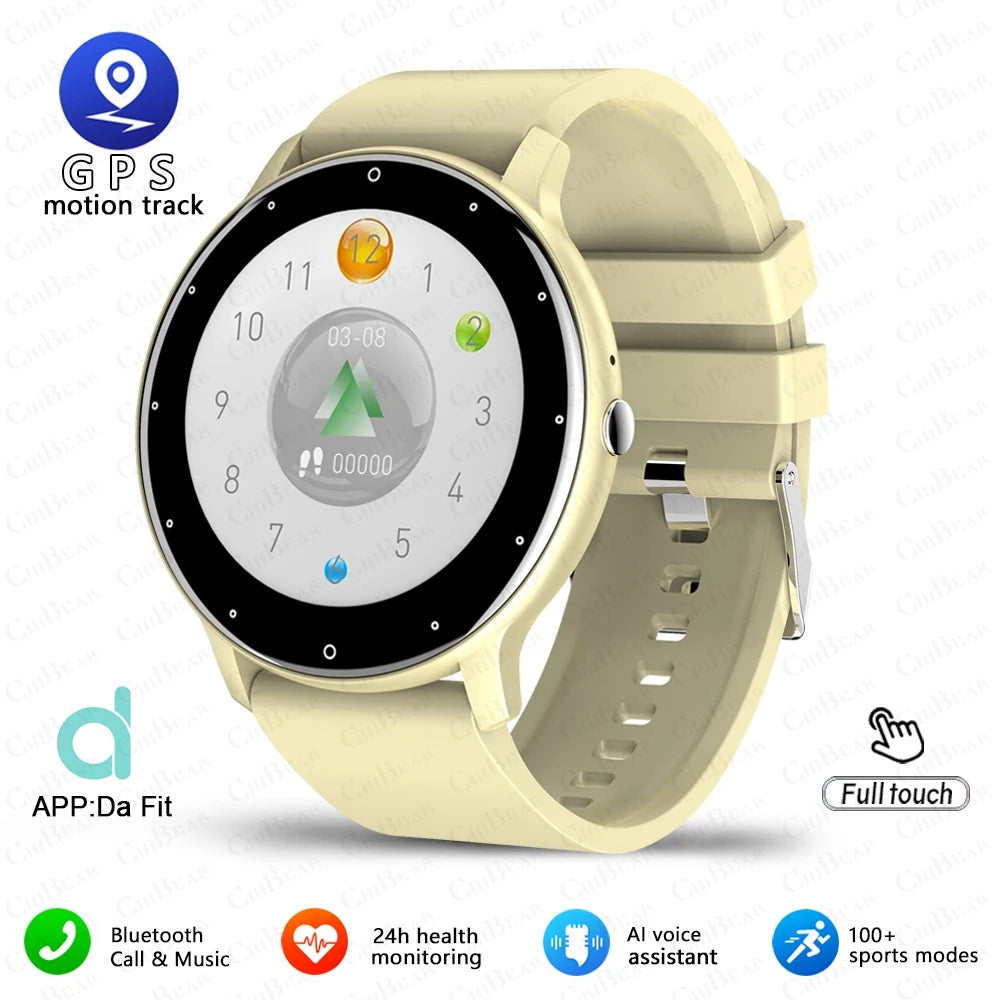 2025 New Bluetooth Call Smart Watch Ultra Light Men's Sports Fitness Waterproof Watch Heart Rate Monitor Full Touch Screen Watch
