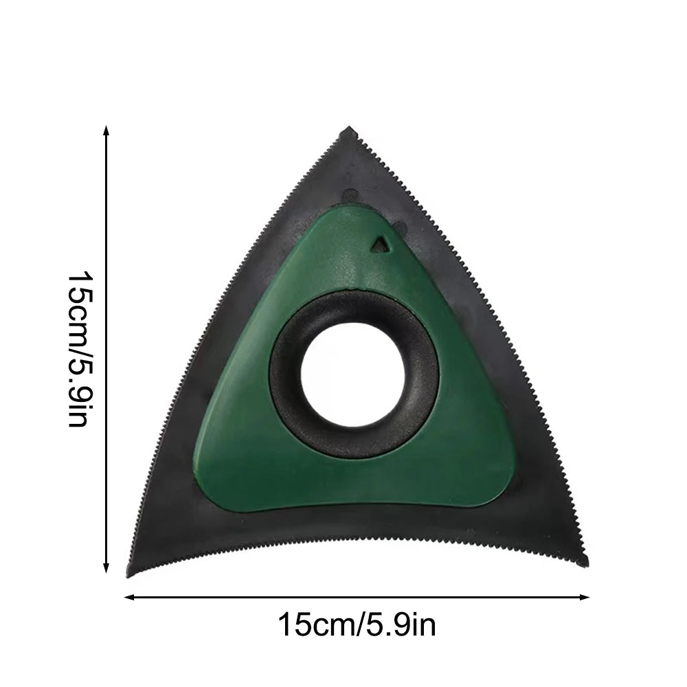 Pet hair remover, cat and dog bed hair remover brush, household carpet and sofa triangular hair adhesive