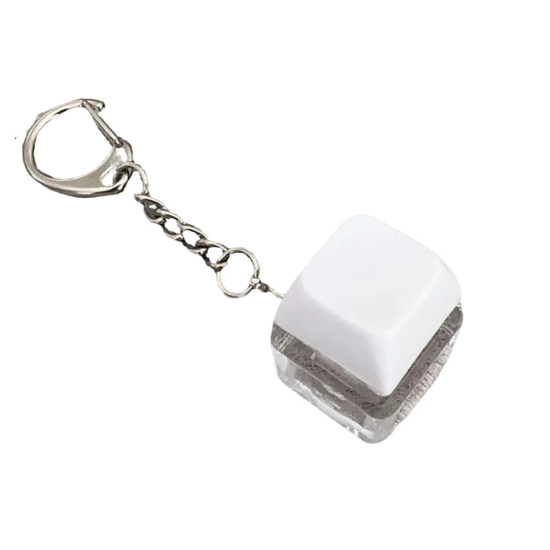 1/4/9Keys Finger Button Mechanical Keyboard Keycaps Keychain Fidget Toys Decompression Stress Relief Keyboard Clicker Kids Toy