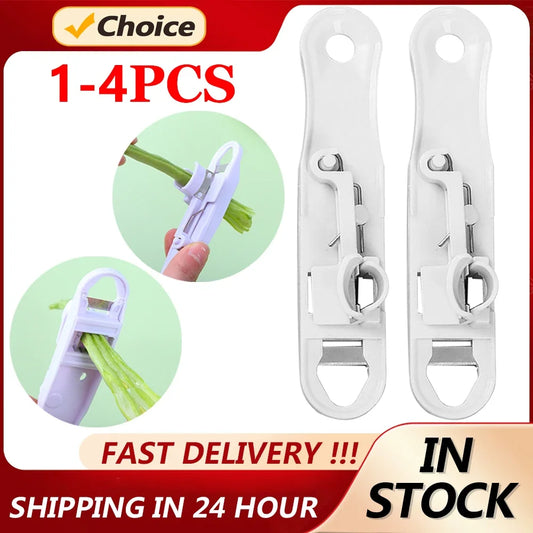 1-4PCS Green Bean Slicer Sharp Bean Cutter Vegetable Slicer Runner Cutter Kitchen Tool Stainless Steel Vegetable Chopper Cutter