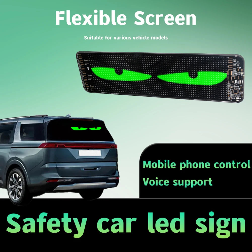 Devil Eyes LED Panel Light Remote Control LED Devil Eye Decoration Light Demon Eyes Flexible LED Panel for Store/Bar/Trucks