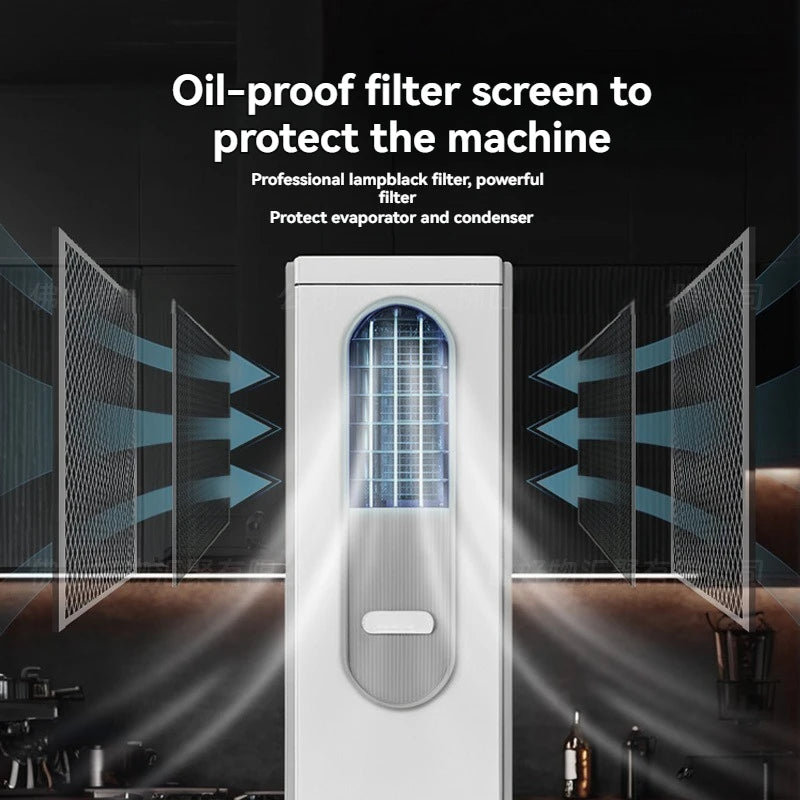 New Ductless Portable Air Conditioner for Kitchen & Room Cooling, No Installation Needed, Fast Cooling Mobile AC Unit