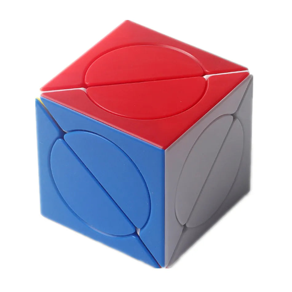 Mo Fang Zhai Huan Yue Shattered Eye Cube 2X2 Magic Cubes Puzzle Toys For Kids Gift Birthday Christmas Gifts