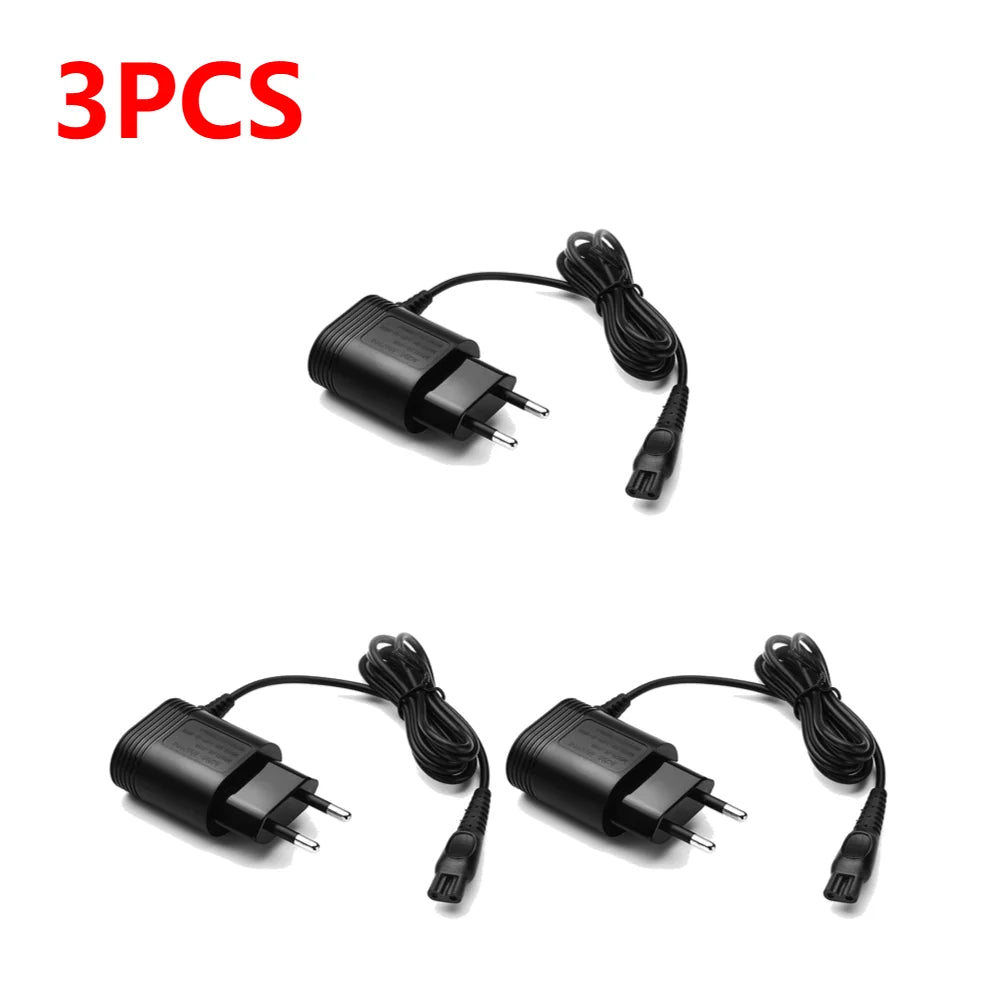 15V 5.4W EU Plug Power Adapter 1-5PCS Electric Charger Supplies for Philips Shaver 6070/6075/6095 Shaving Machine Charging Cable