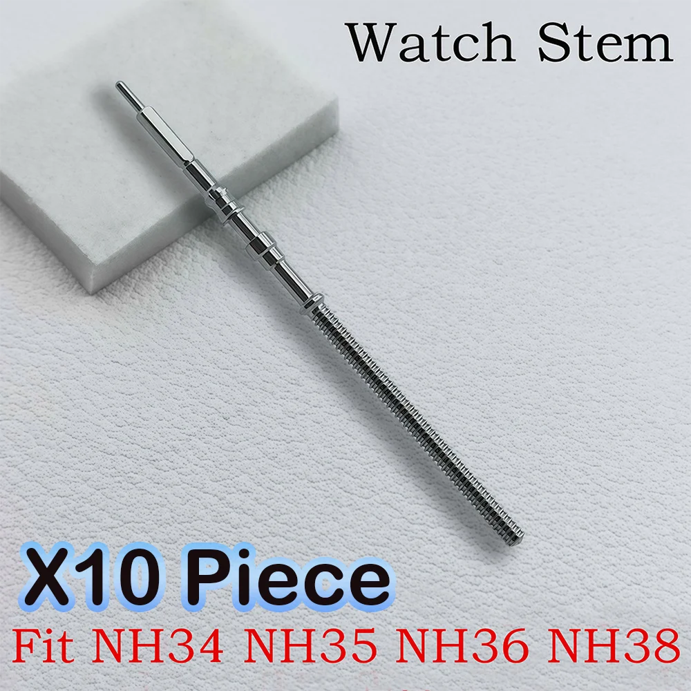 High Quality Watch Stem 1Pcs/5Pcs/10Pcs Movement Watch Steel Stem Crown Kit  For M8215 M8285 NH34 NH35 NH36 VK63 Movement