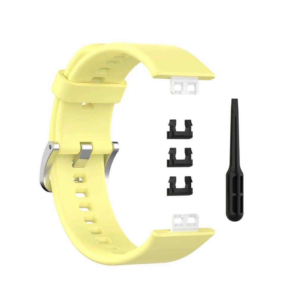 Silicone Strap For Huawei Watch Fit Special Edition Wristband Replacement Watchbands With Tools For Huawei Fit Accessories
