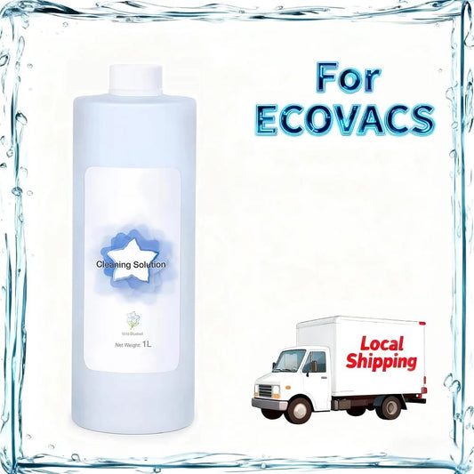 Floor Cleaning Solution 1L, Compatible with ECOVACS Deebot T30 OMNI/T30s PRO/T20 OMNI/T10/X2 OMNI/X2 TURBO/X1 OMNI/X1 TURBO