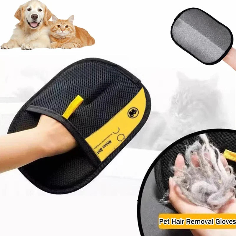 Pet Static Hair Removal Gloves Reusable Tool Washable Upgrade Edition Large Grooming Beauty Carpet Dog Cat Fur Supply Sofa Cloth
