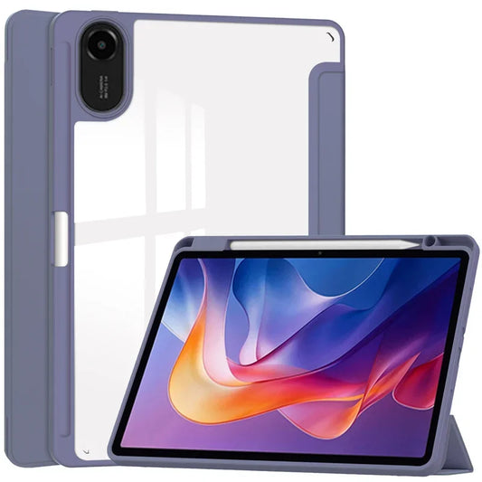 For Redmi Pad 2 Case with Pencil Holder Folding Stand Back Tablet For Coque Xiaomi Redmi Pad 2 2025 Case Cover 11 inch
