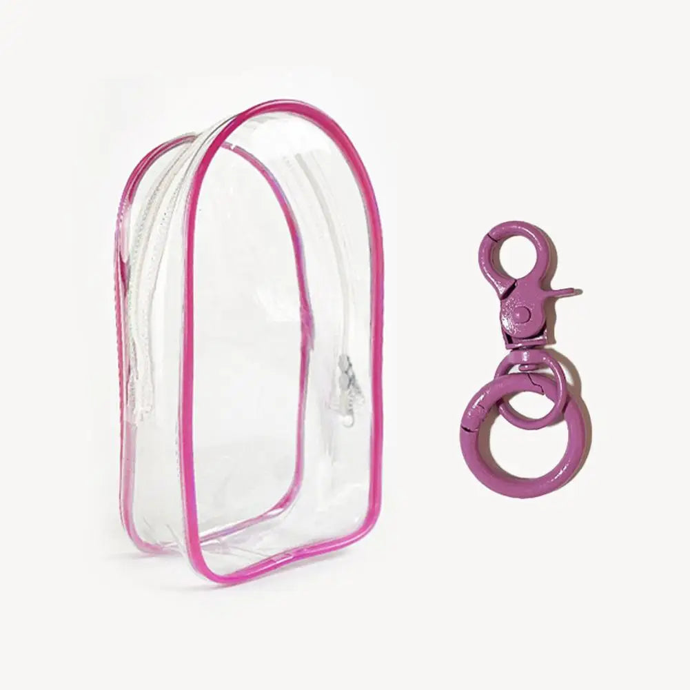 PVC Transparent Protective Case for Skullpanda Labubu Hirono Twinkle Dolls Dustproof Display Bag