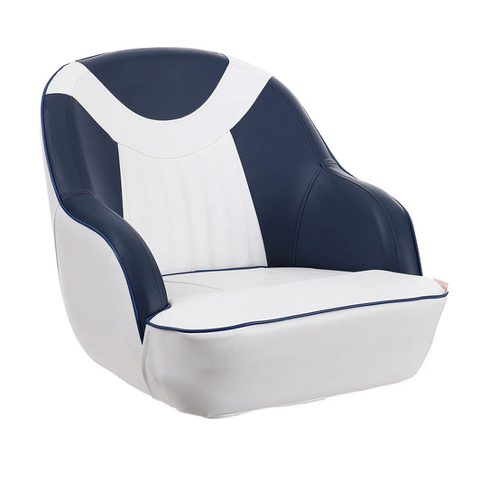 SucceBuyCaptain Bucket Seat Pontoon Boat Seat with Thickened Sponge Padding Boat Captain Chair for Fishing Boat Sightseeing Boat