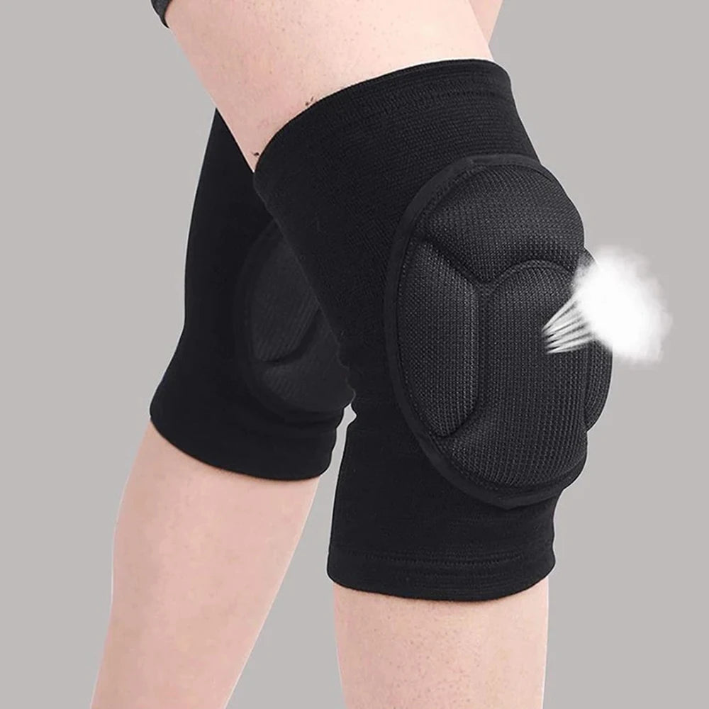 2 Pairs Knee Pads Comfort Professional Work Sports Yoga Dance Gym Leg Protector