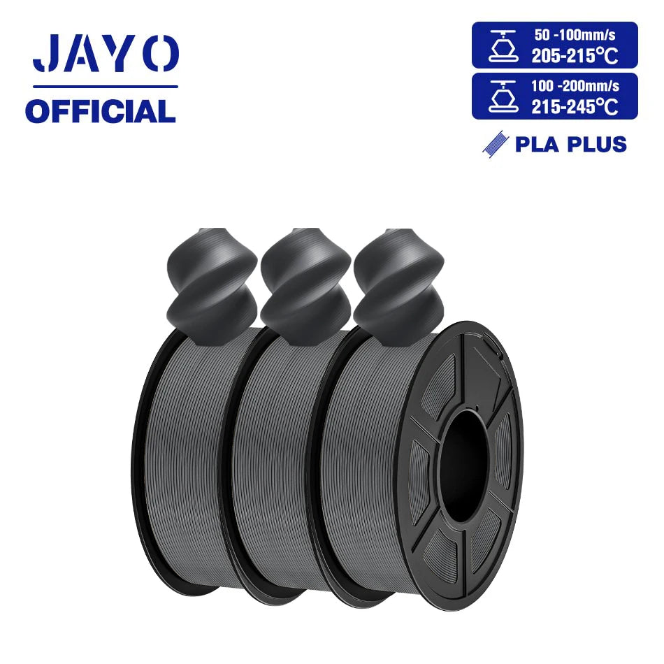JAYO 3D Filamen 1.75mm PLA/ PETG / High Speed Matte PETG/ PLA+ 3D Printer Filament for FDM 3D Printers 3Rolls/set
