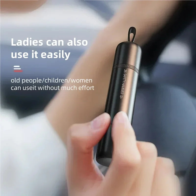 2025 New Window Breaker Seatbelt Cutter Car Gadgets Vehicle Escape Tool Safe Hammer Glass Breaker Life-Saving Emergency Artifact