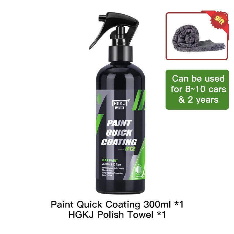300ML Car Ceramic Coating Wax Liquid Glass Auto Body Polish Paint Hydrophobic Shine Long Lasting Protection Car Products