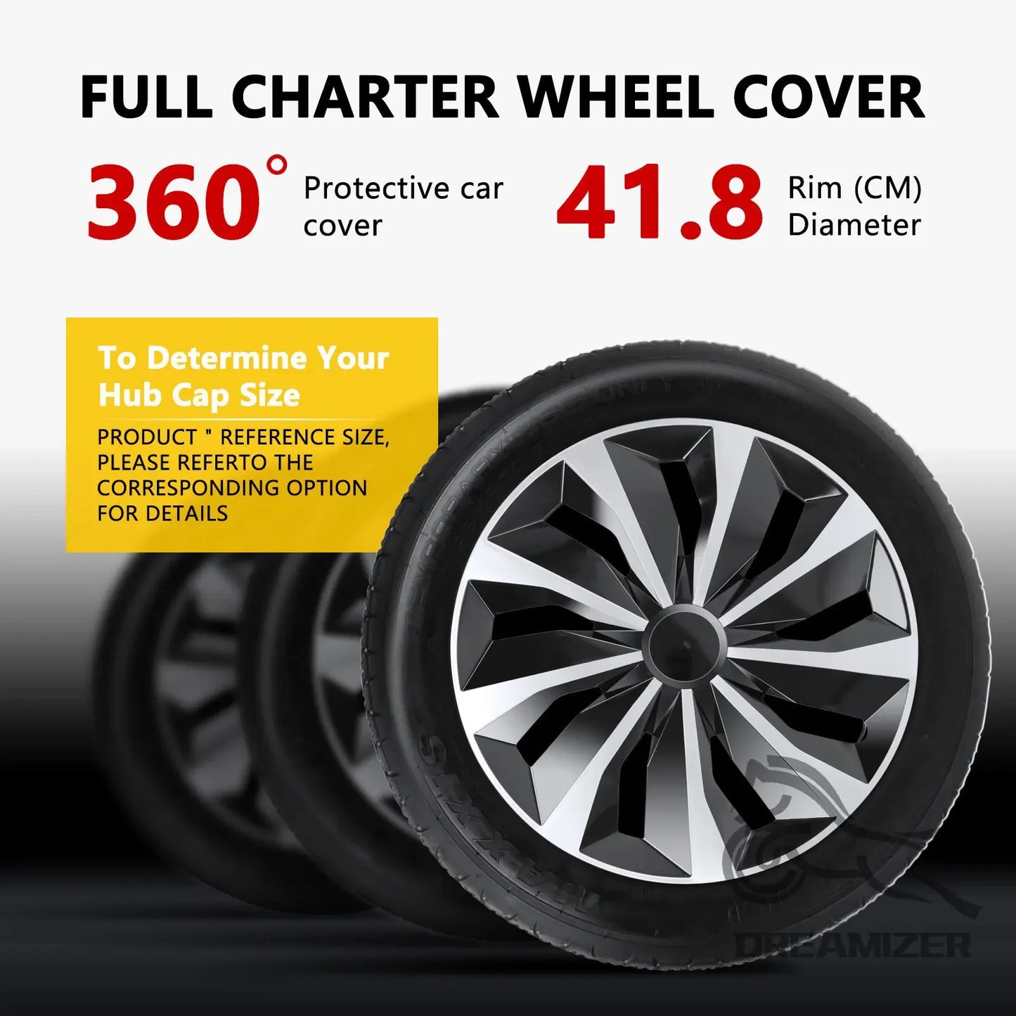 15/16 Inch Hubcap Hubcaps Wheel Covers Replacement for Fiat 500 And Most Cars Car Hub Caps Hubcap Wheel Covers