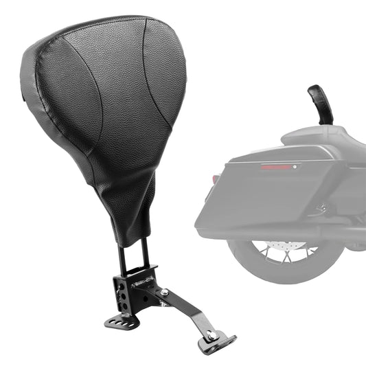 SucceBuy Motorcycle Rider Backrest Compatible with Harley-Davidson/Harley Touring Model Detachable Rider Backrest for Motorcycle