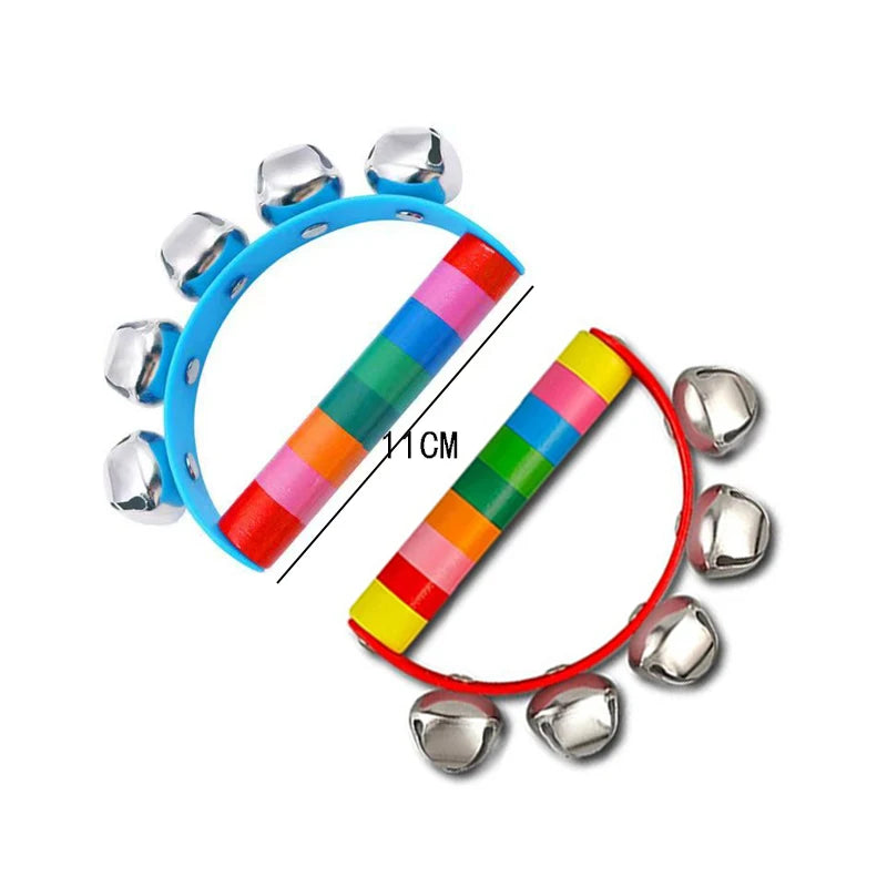 Kids Musical Instruments for Toddlers Xylophone Castanets Maracas Tambourine Harmonica Trumpet Preschool Early Learning Toys