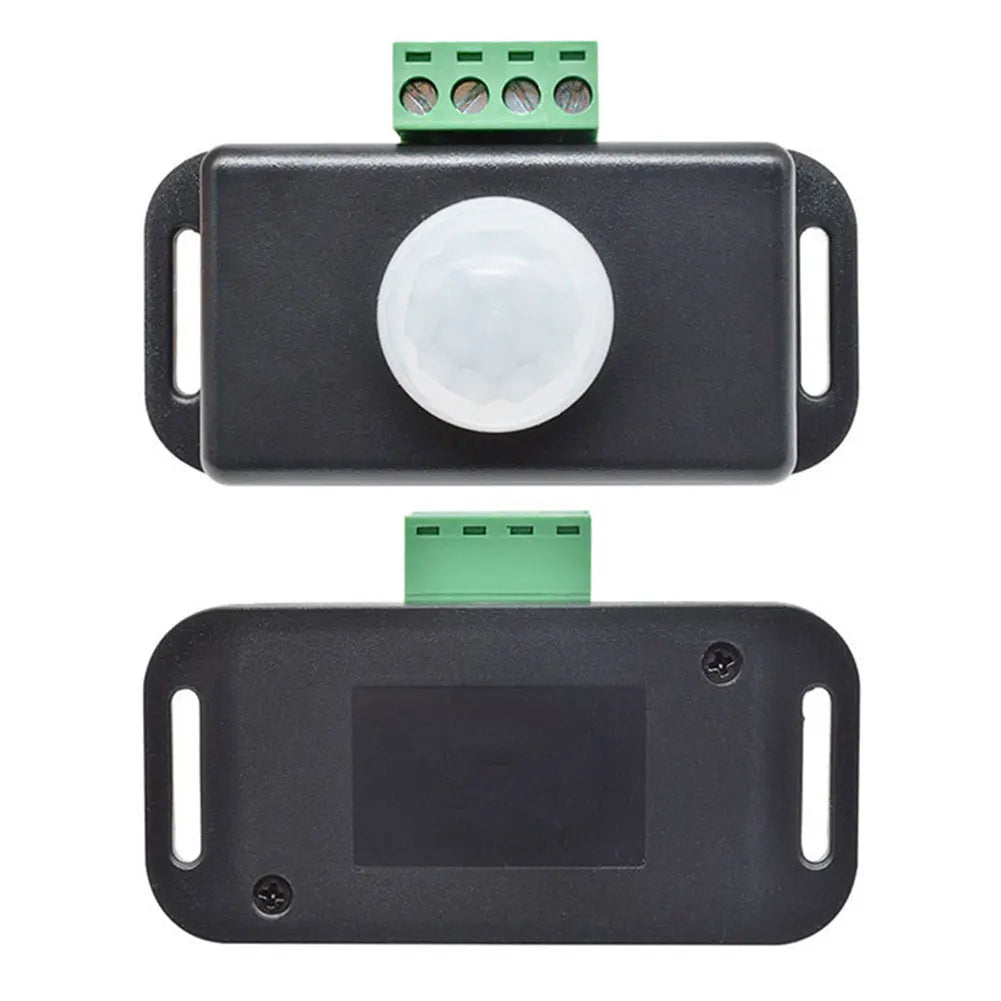 DC 12V 24V 6A IR Infrared Detector Light Switch Module Automatic Adjust PIR Motion Sensor Light Switch for LED Strip Light Lamp