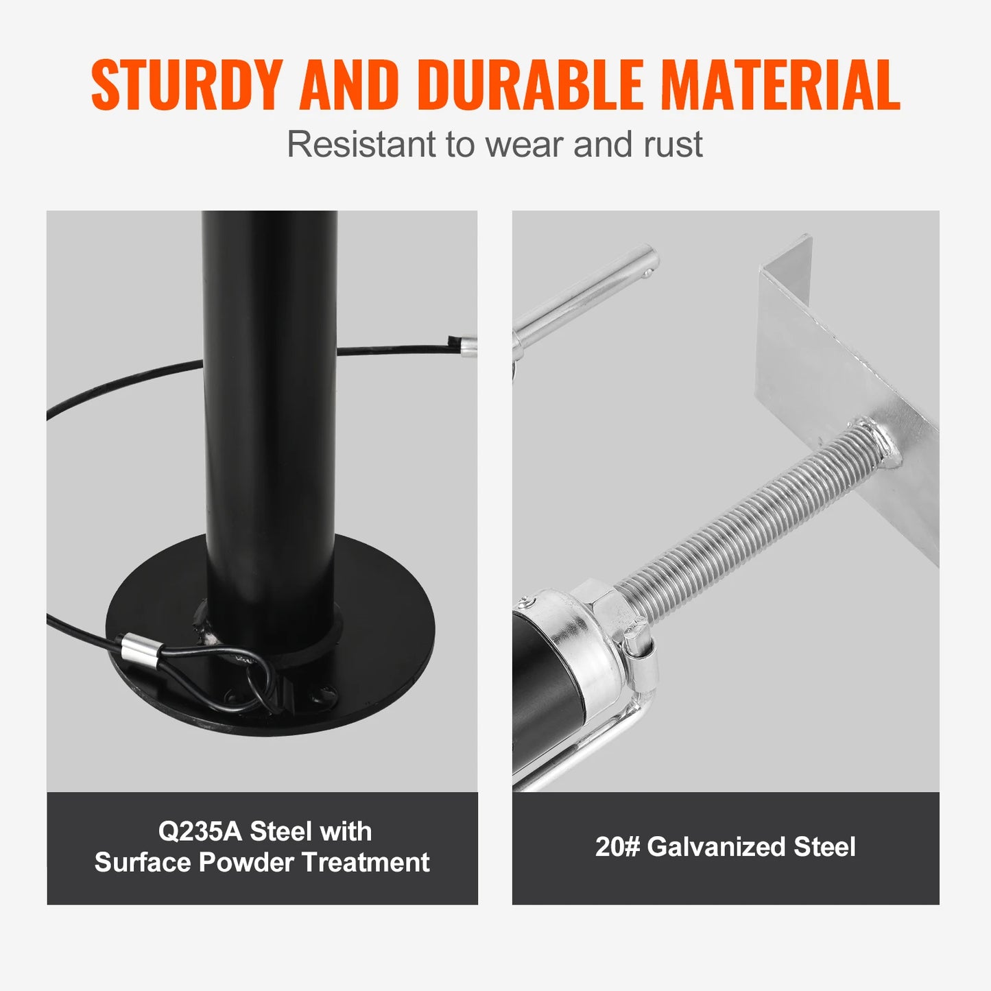 SucceBuy RV Slide Out Support Jacks 5000 lbs Capacity Each Slide Out Stabilizer For RV Camper and Travel Trailer
