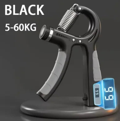 5-60kg Adjustable Hand Grip Strengthener Hand Grip Trainer With Counter Wrist Forearm And Hand Exerciser For Muscle Building